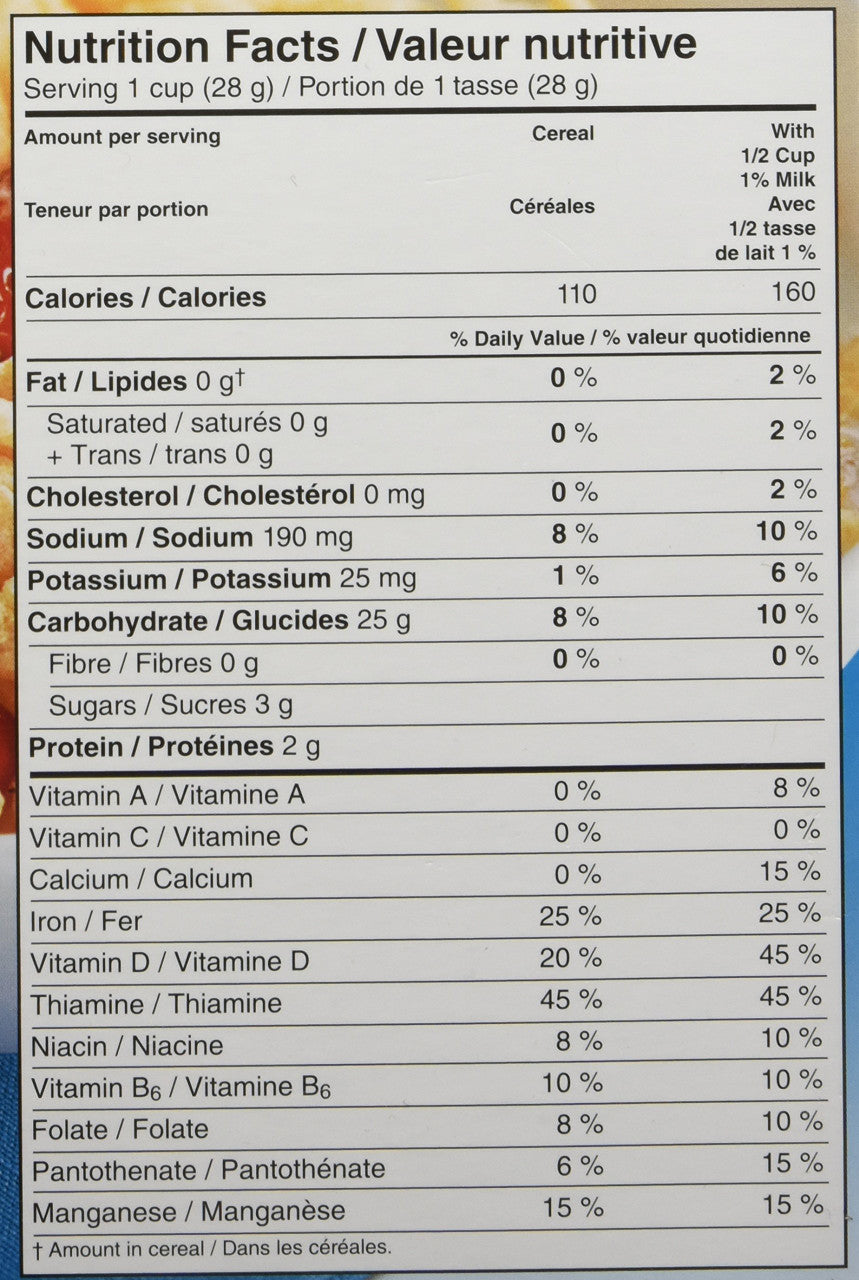 Kellogg's Rice Krispies Cereal,  1.12kg/39.50oz (Jumbo Size) {Canadian}